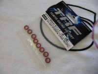 Tamiya 42259 5mm TRF Kegeldifferential O-Ringe Rot