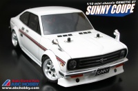 ABC-Hobby 66043 1/10m Nissan Sunny Coupe B110 1970