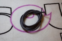 Silicone Wire 2.5mm^2 (1m) Black (13 AWG)