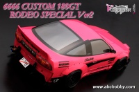 ABC-Hobby 67166 1/10 Custom 180SX 6666 Rodeo Special Ver.2 (Rocket Bunny)