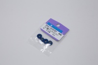Square SGE-04UFBY Aluminum Wheelnuts Yokomo Blue (Low Height) (4Pcs)