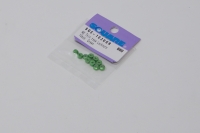 Square SGE-102UGR Aluminum M2 Nuts Green (10 Pcs) Low Height