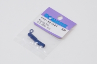 Square SGE-5013BY Alu Post Set M3x5.0 x 13.5mm Yokomo Blue