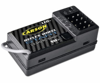 Carson 500102 Fernsteueranlage 2.4GHz Reflex Wheel Start mit Empfnger (Schwarz)