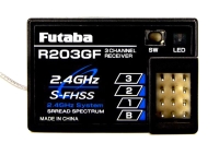 Futaba Radio Set 2.4GHz T3PRKA with R203GF Receiver S-FHSS