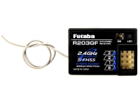 Futaba Radio Set 2.4GHz T3PRKA with R203GF Receiver S-FHSS