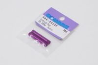Square SGE-5028P Alu Post Set M3x5.0 x 28.0mm Purple