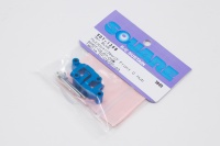 Square SDT-136B Tamiya DT-01/DT-02/DT-03 Alu C-Hubs Blau