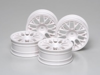 Tamiya 53468 24mm Medium-Narrow Y-Spoke Wheels White (2mm Offset - 4 pcs)