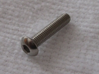 Square Stainless Steelscrew M3 Button-Head 3x14mm