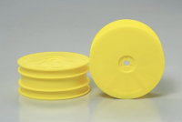 Tamiya 53985 Dish-Rims Fluo. Yellow Front (4WD)