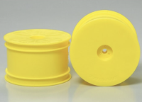 Tamiya 54287 Dish-Rims Fluo. Yellow Rear (4WD)