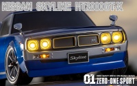 ABC-Hobby 67904 1/10 Nissan Skyline HT2000 GT-X (Kenmeri) w/o LED Buckets