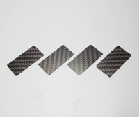 H2RD HRD04303 0.5mm Carbon Endplates for TC Wing (40x20mm) - 4 pcs.