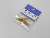 Square Steelscrew Gold M3 Countersunk-Head 3x15mm (6 pcs.)