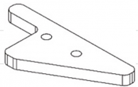Axon 3H-001-001 TC10/3 Messing Gewichtsplatte 5g (Beidseitig nutzbar)