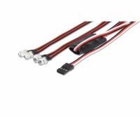 Carson 906239 LED Light Set 2x White + 2x Red remotely controllable