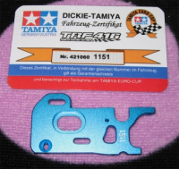 Tamiya 3454524 TRF416 Motor-Lagerschild + Zertifikat