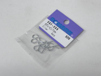 Square SGF-06S Body Pins 7mm Silver