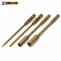 MDrive MD10200 Pwer Tip Set (2 / 2.5 / 5.5 / 7.0mm) for MR-PEPD Cordless Powered Driver