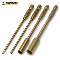 MDrive MD10200 Pwer Tip Set (2 / 2.5 / 5.5 / 7.0mm) for MR-PEPD Cordless Powered Driver