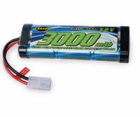 Carson 500608224 7.2V 3000mAh NiMH Akku Stick (Tamiya Eurocup)