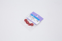 Square SGX-04SS Alu Wheelnuts Red (Sawteeth)