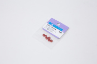 Square SGX-2620R M2.5 Spacer 2.6 x 5.0 x 2.0mm (6 pcs.) - Red