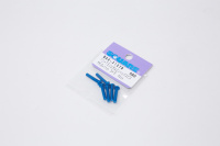 Square NAX-315TB Aluscrews Blue Button-Head M3x15mm (6 pcs.)