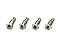 Tamiya 53141 ALu Leightweight Kingpin Screws M4x11.5mm WR-02 GF-01 - 4 pcs.