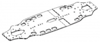 Axon 3A-001-101 TC10/3 Aluminium Chassisplatte 2.00mm