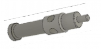 Axon 3B-008-501 TC10/3 Hintere Chassisversteifung Typ A