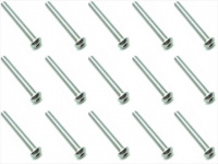 Square NSR-322 Stainless Steelscrews M3 Button-Head 3x22mm (15 pcs.)