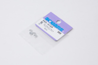 Square SGX-02US Aluminum M2 Nuts Silver (4 Pcs) Low Height