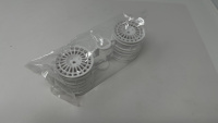 Tamiya 0445250x2 Lancia Delta HF Wheels White 26mm (+2mm Offset) 4 pcs.