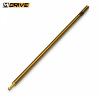 MDrive MD23120 2.0x100mm Kugel-Sechskant-Ersatzklinge TiN (Goldfarbige Beschichtung)