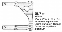 Tamiya 13454404 TRF415MSX MRE Alu Obere Spange am Bulkhead