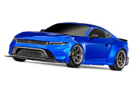 Traxxas TRX105237-4-BLUE 4-TEC 2WD Drift Mustang XL-5 TQi Blau