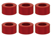 Square SGX-930R Aluspacer 3x5.5 x 3.0mm Rot