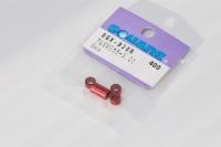 Square SGX-930R Aluspacer 3x5.5 x 3.0mm Rot