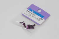 Square SAX-308P Aluschrauben Purple Senkkopf 6 St. M3x8mm