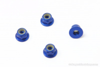 Square SGX-04FBY Aluminum Wheelnuts Cark Blue (4Pcs)