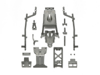 Tamiya 51757 DT-04 F-Teile berrollbgel und Chassis