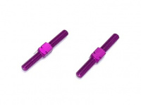 Square SGX-3025P Alu Rechts/Links Gewindestangen M3x25mm (2) Purple