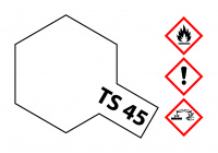 Tamiya 85045 Acryl-Harz-Sprhdose TS-45 Perlweiss Glnzend